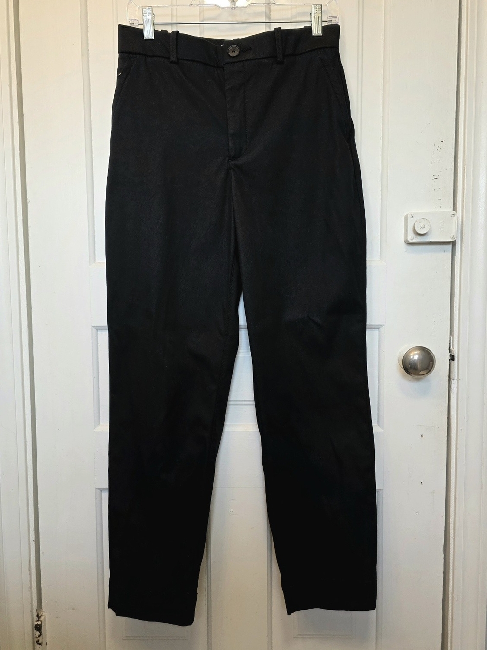 Spanx Women's Premium Stretch Twill Slim Sleek Straight-Leg Trousers Size M